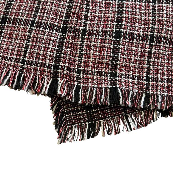 Storets Tweed Fringe Mini Skirt Medium - Picture 4 of 6